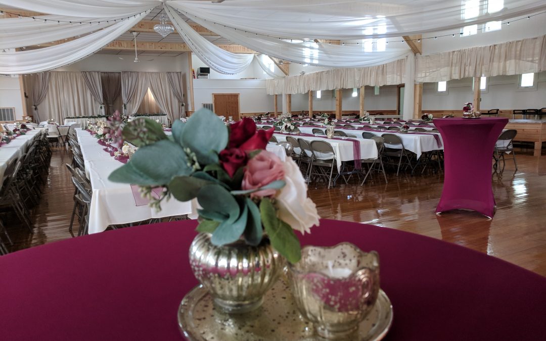 New Vienna Community Hall Wedding