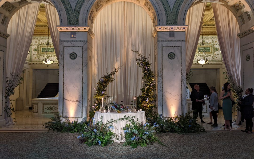 Chicago Cultural Center Wedding Event