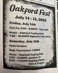 Oakford Trading Post Dueling Pianos Festival