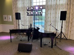 Felix And Fingers Dueling Pianos performing at Laurel Hills HOA on 2024-05-18