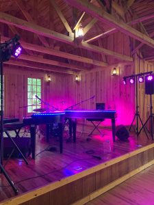 Redbud Hall Dueling Pianos Wild West Wedding Event