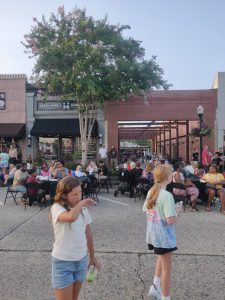 Engaged crowd at the Felix And Fingers event in Jackson