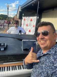 Felix And Fingers Dueling Pianos at Fayette Watermelon Festival