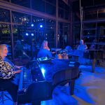 Felix And Fingers Dueling Pianos performing at Pinstripes Northbrook on 2024-10-04