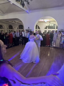 Guests dancing at Ravisloe Country Club event