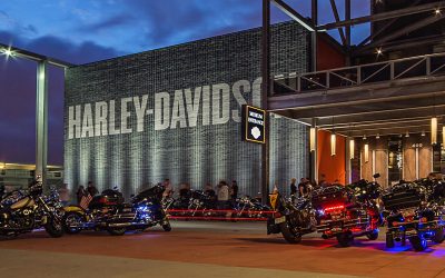 Riding High on Rhythm: A Slam Dunk Wedding at the Harley Davidson Museum