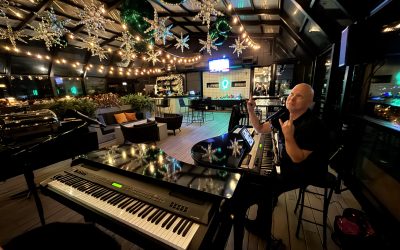 Dueling Pianos Under the Stars: A Festive Night at The J. Parker Rooftop